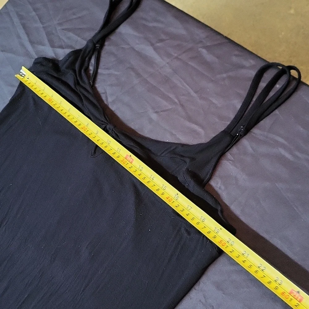 Alexandra Bartlett Black Spaghetti Strap Maxi Dress - Picture 7 of 9